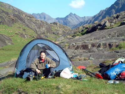 Loch Scavaig Campsite